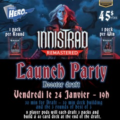 MTG Innistrad remastered Launch Party - vendredi 24 Janvier à 19h